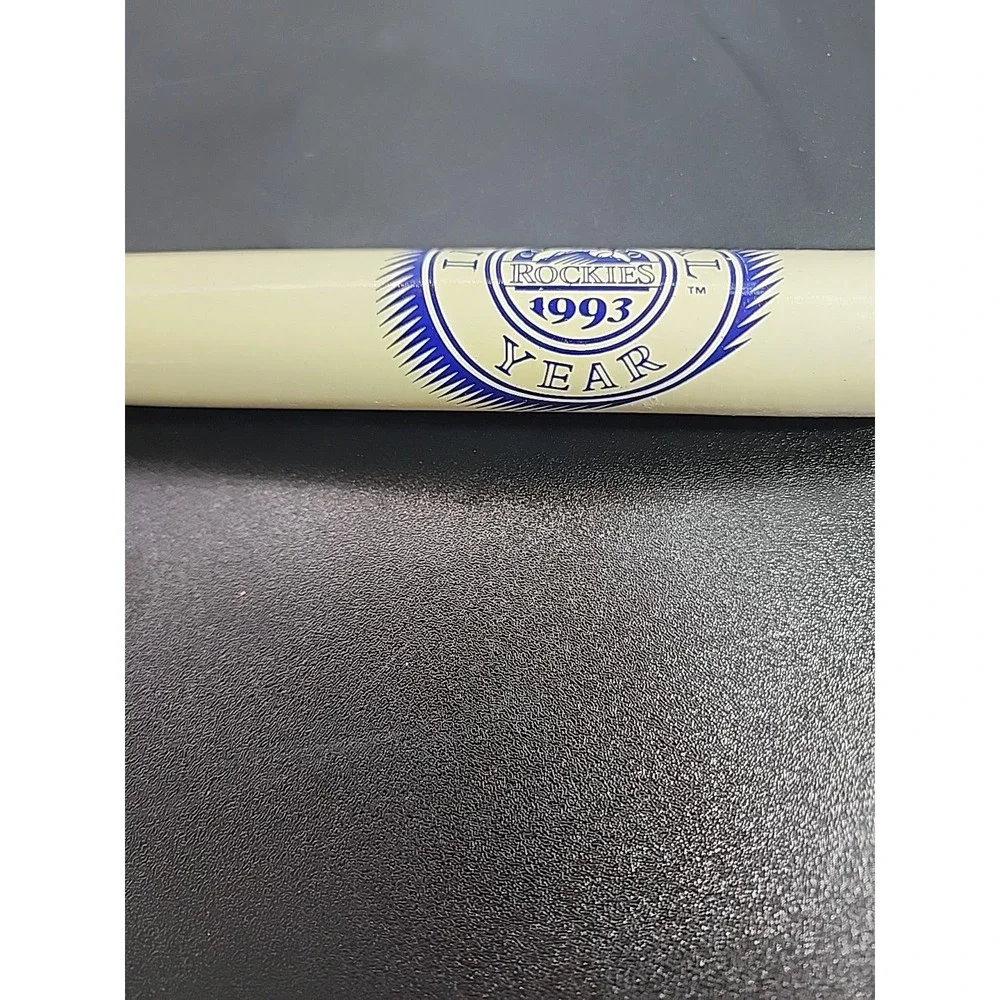 Mini Colorado Rockies 22 Inch Bat 1993 Inaugural Season MLB Stadium Vintage - Picture 3 of 7